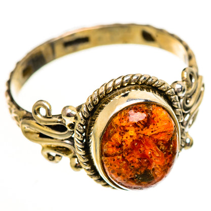 Sponge Coral Rings handcrafted by Ana Silver Co - RING113970 - Photo 2