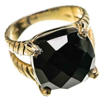 Black Onyx Rings handcrafted by Ana Silver Co - RING113976 - Photo 2