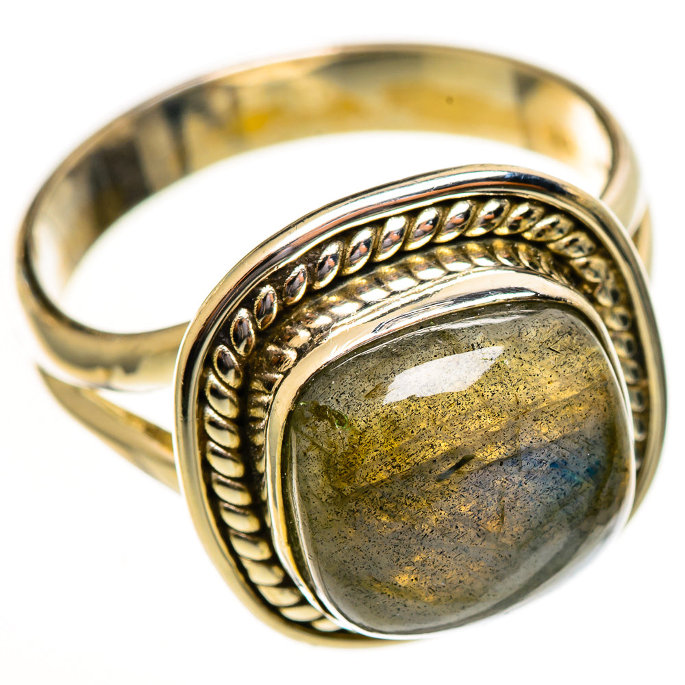 Labradorite Rings handcrafted by Ana Silver Co - RING113982 - Photo 2
