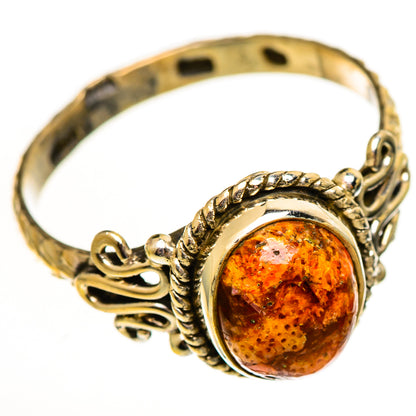 Sponge Coral Rings handcrafted by Ana Silver Co - RING113997 - Photo 2