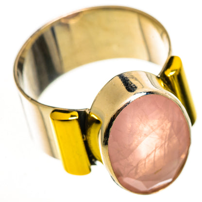 Rose Quartz Rings handcrafted by Ana Silver Co - RING113999 - Photo 2
