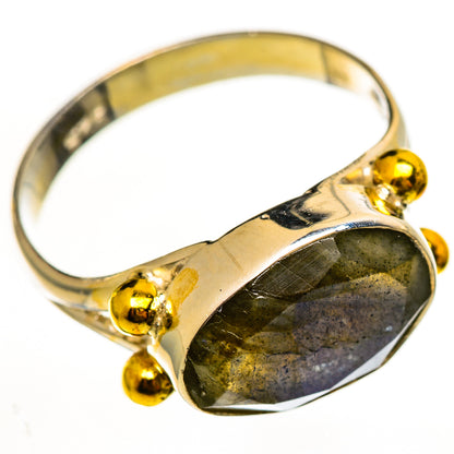 Labradorite Rings handcrafted by Ana Silver Co - RING114010 - Photo 2