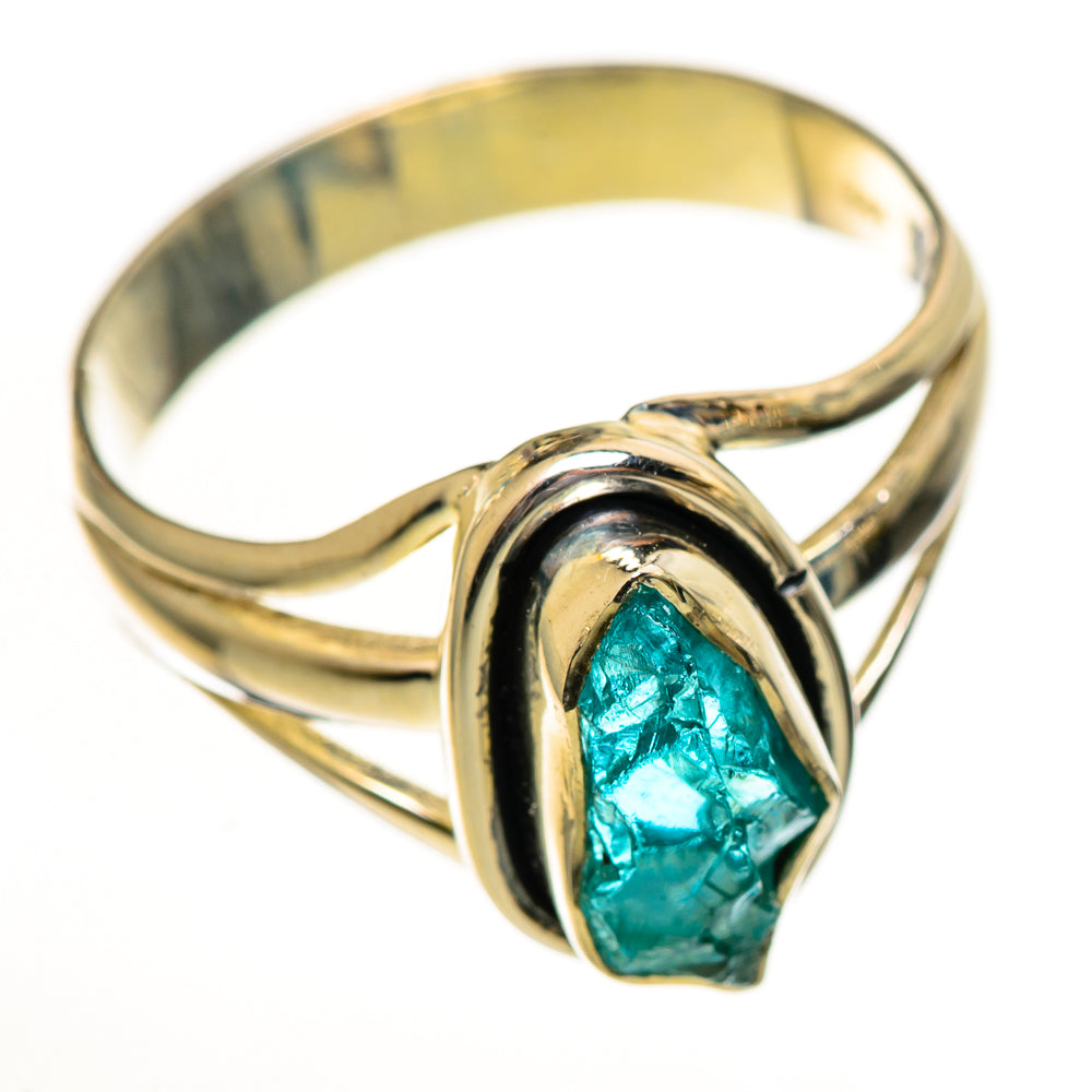 Apatite Rings handcrafted by Ana Silver Co - RING114015 - Photo 2