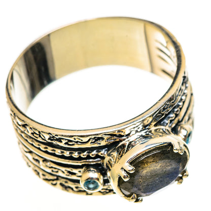 Labradorite Rings handcrafted by Ana Silver Co - RING114058 - Photo 2