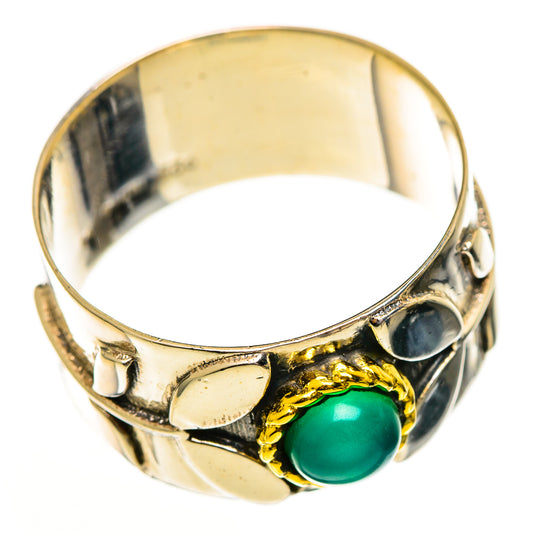 Green Onyx Rings handcrafted by Ana Silver Co - RING114066 - Photo 2