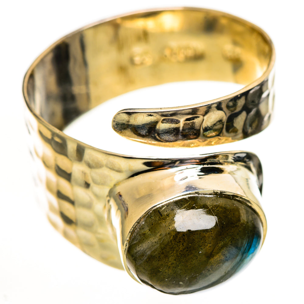 Labradorite Rings handcrafted by Ana Silver Co - RING114068 - Photo 2