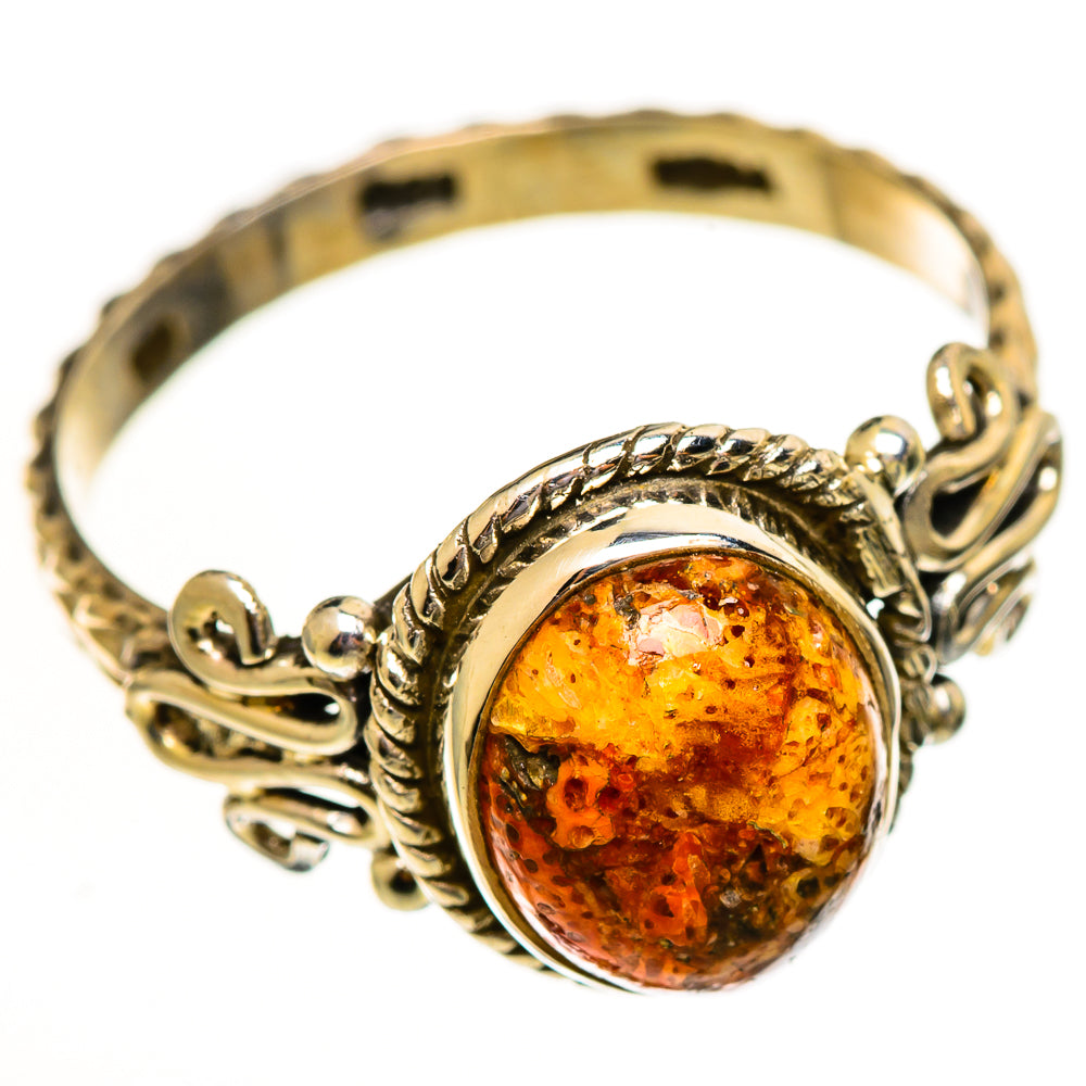 Sponge Coral Rings handcrafted by Ana Silver Co - RING114069 - Photo 2