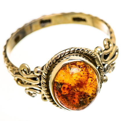 Sponge Coral Rings handcrafted by Ana Silver Co - RING114069 - Photo 2
