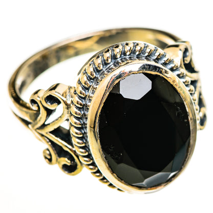 Black Onyx Rings handcrafted by Ana Silver Co - RING114072 - Photo 2