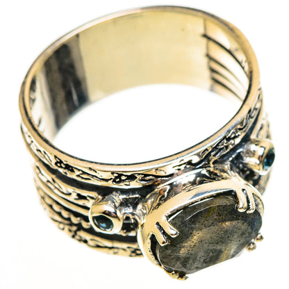 Labradorite Rings handcrafted by Ana Silver Co - RING114080 - Photo 2