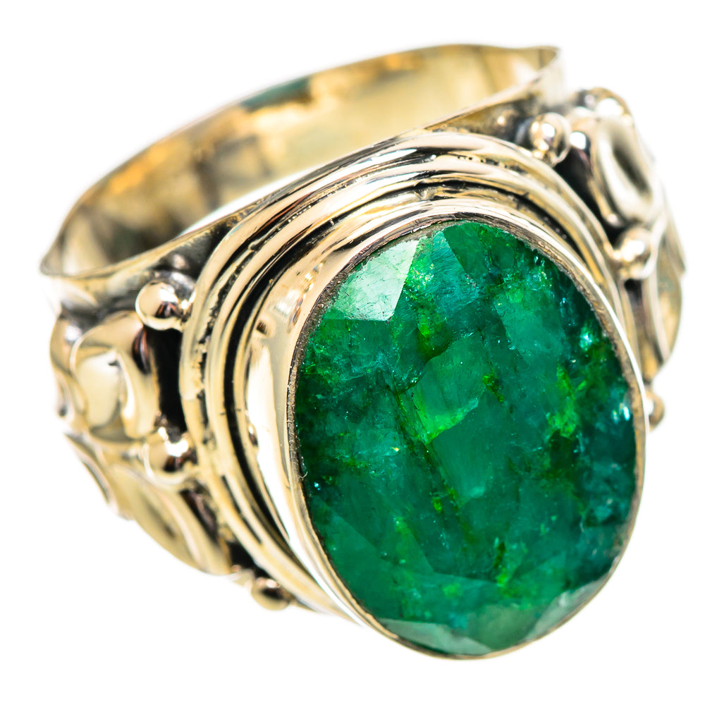 Green Sillimanite Rings handcrafted by Ana Silver Co - RING114085 - Photo 2