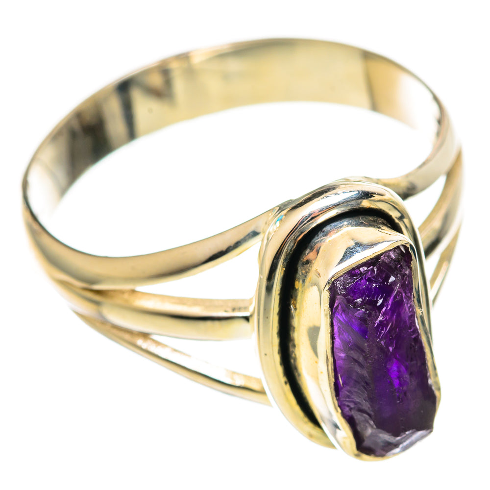 Amethyst Rings handcrafted by Ana Silver Co - RING114091 - Photo 2