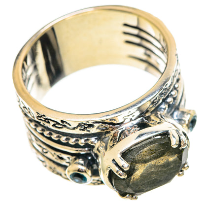 Labradorite Rings handcrafted by Ana Silver Co - RING114106 - Photo 2