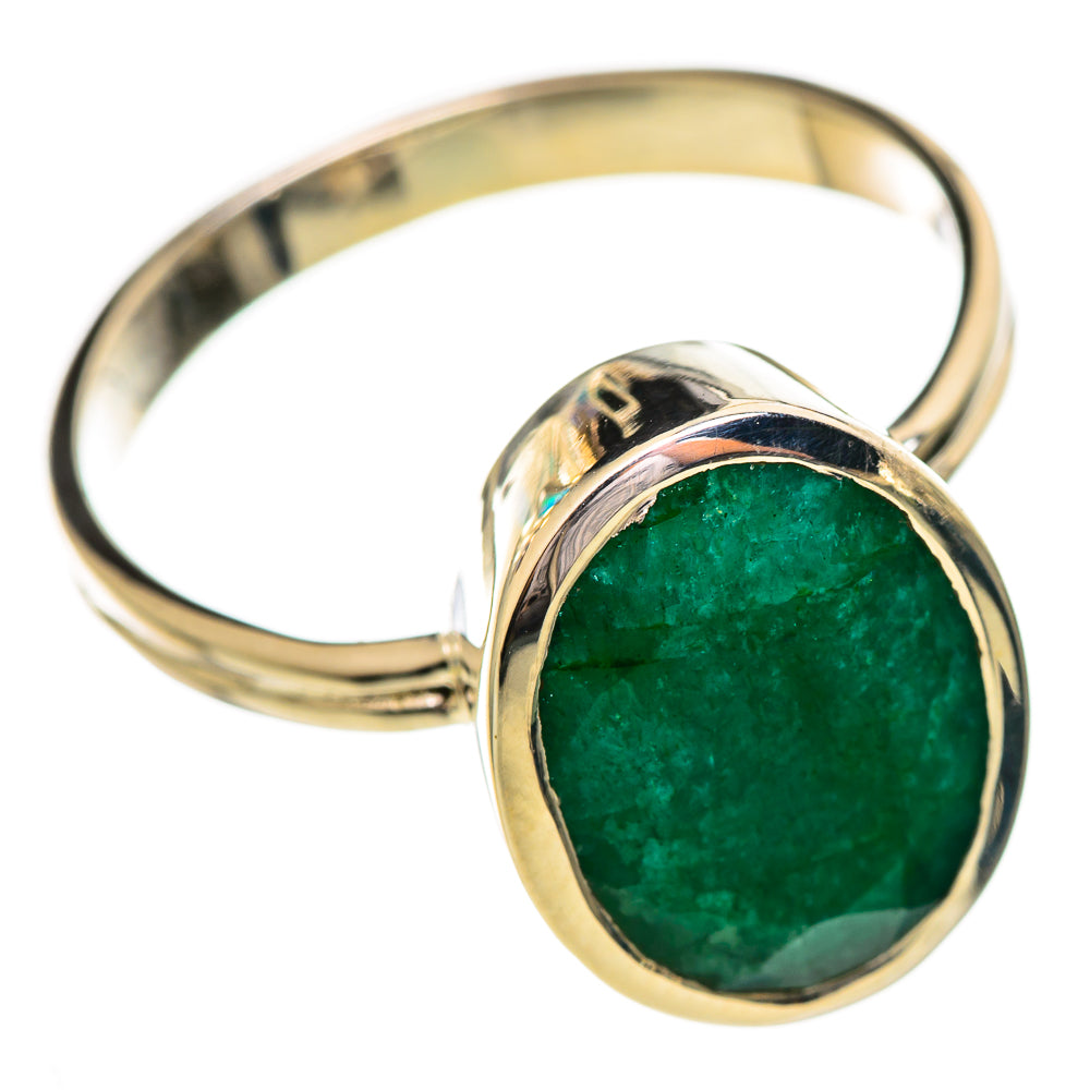 Green Sillimanite Rings handcrafted by Ana Silver Co - RING114117 - Photo 2