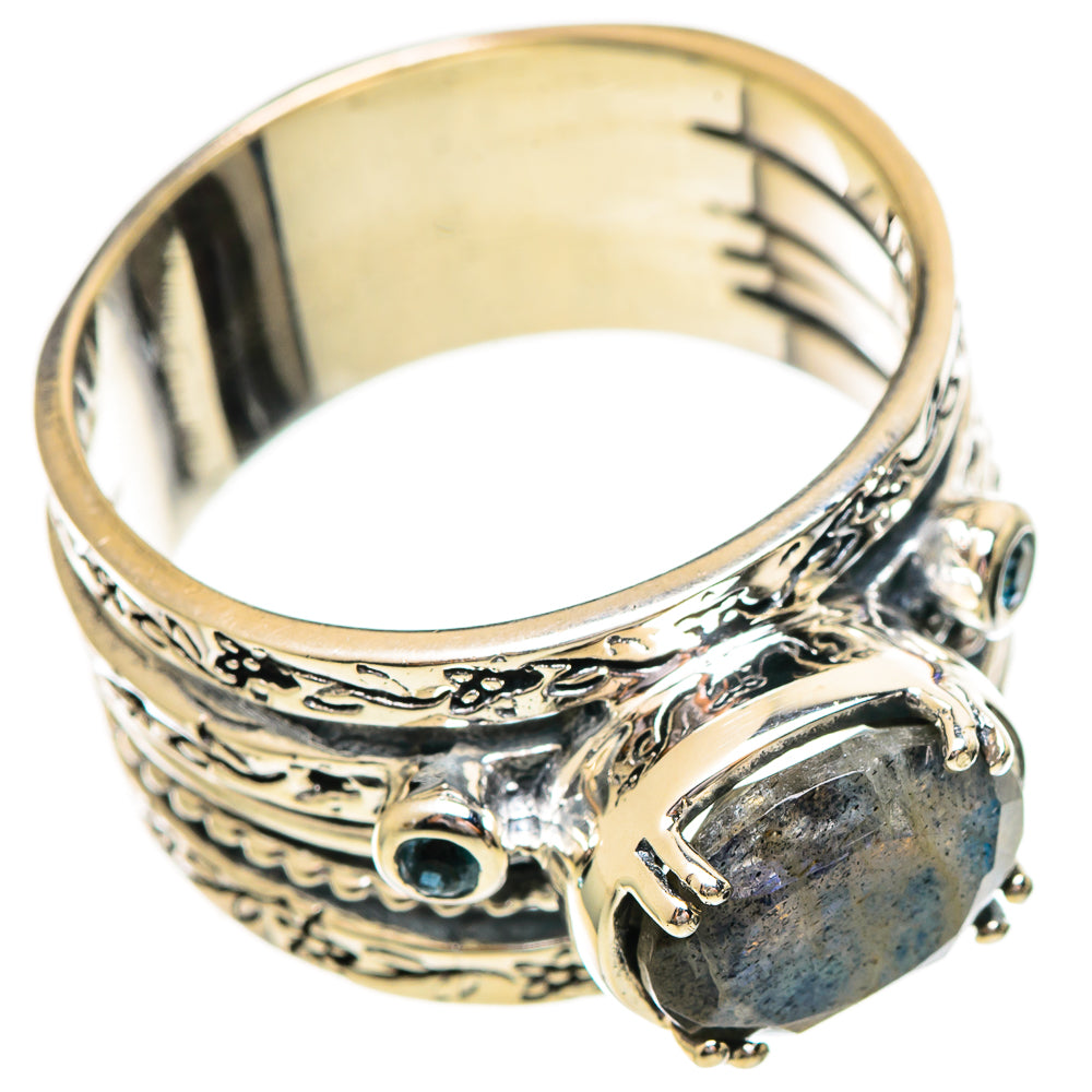 Labradorite Rings handcrafted by Ana Silver Co - RING114130 - Photo 2