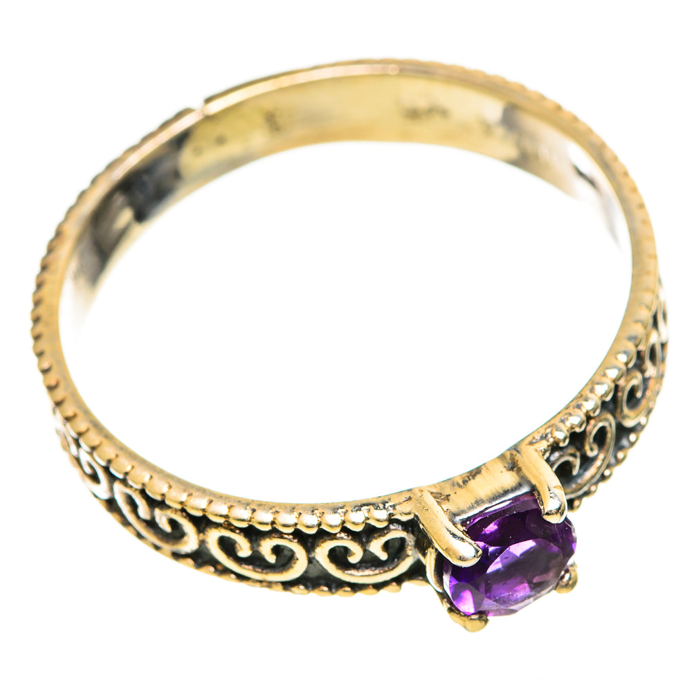 Amethyst Rings handcrafted by Ana Silver Co - RING114150 - Photo 2