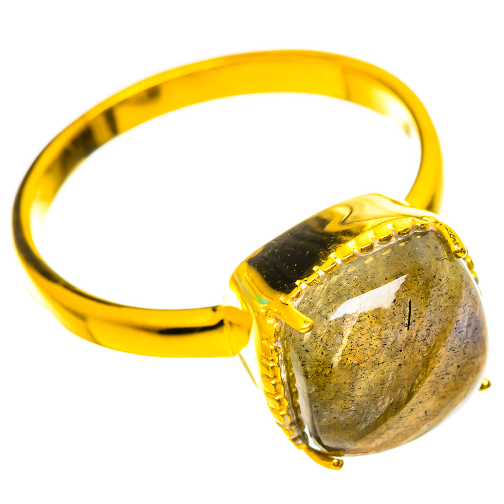 Labradorite Rings handcrafted by Ana Silver Co - RING114162 - Photo 2