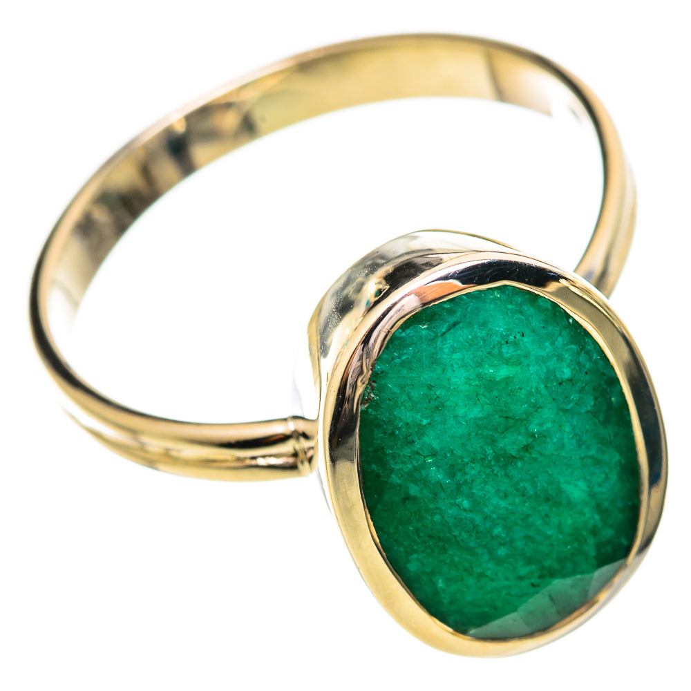 Green Sillimanite Rings handcrafted by Ana Silver Co - RING114167 - Photo 2