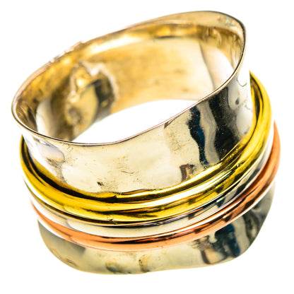 Meditation Spinner Rings handcrafted by Ana Silver Co - RING114172 - Photo 2