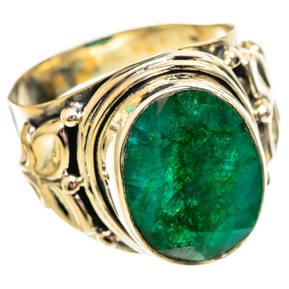 Green Sillimanite Rings handcrafted by Ana Silver Co - RING114186 - Photo 2