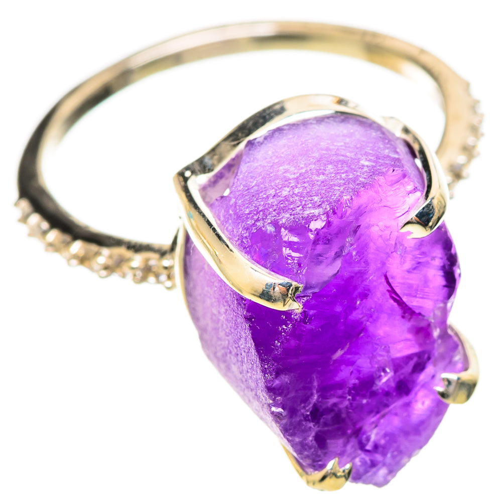 Amethyst Rings handcrafted by Ana Silver Co - RING114187 - Photo 2