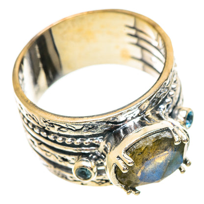 Labradorite Rings handcrafted by Ana Silver Co - RING114192 - Photo 2