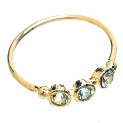 Blue Topaz Rings handcrafted by Ana Silver Co - RING114193 - Photo 2