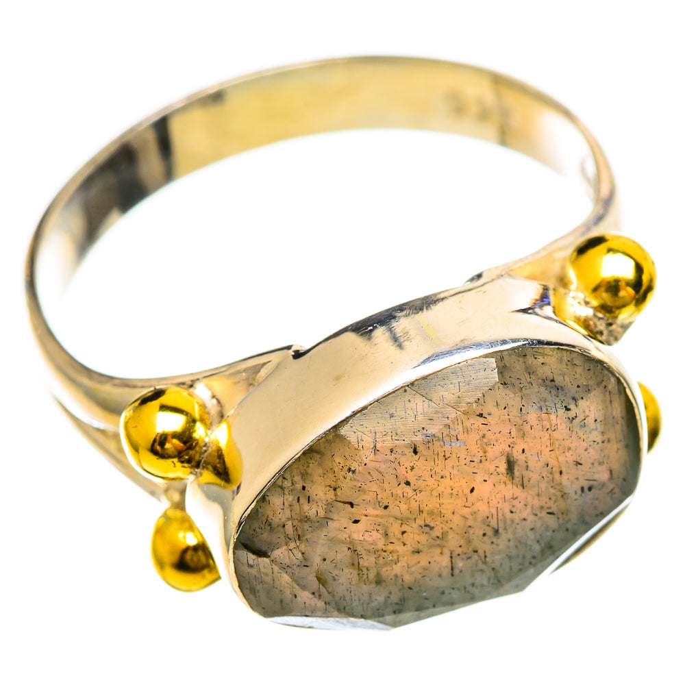 Labradorite Rings handcrafted by Ana Silver Co - RING114199 - Photo 2