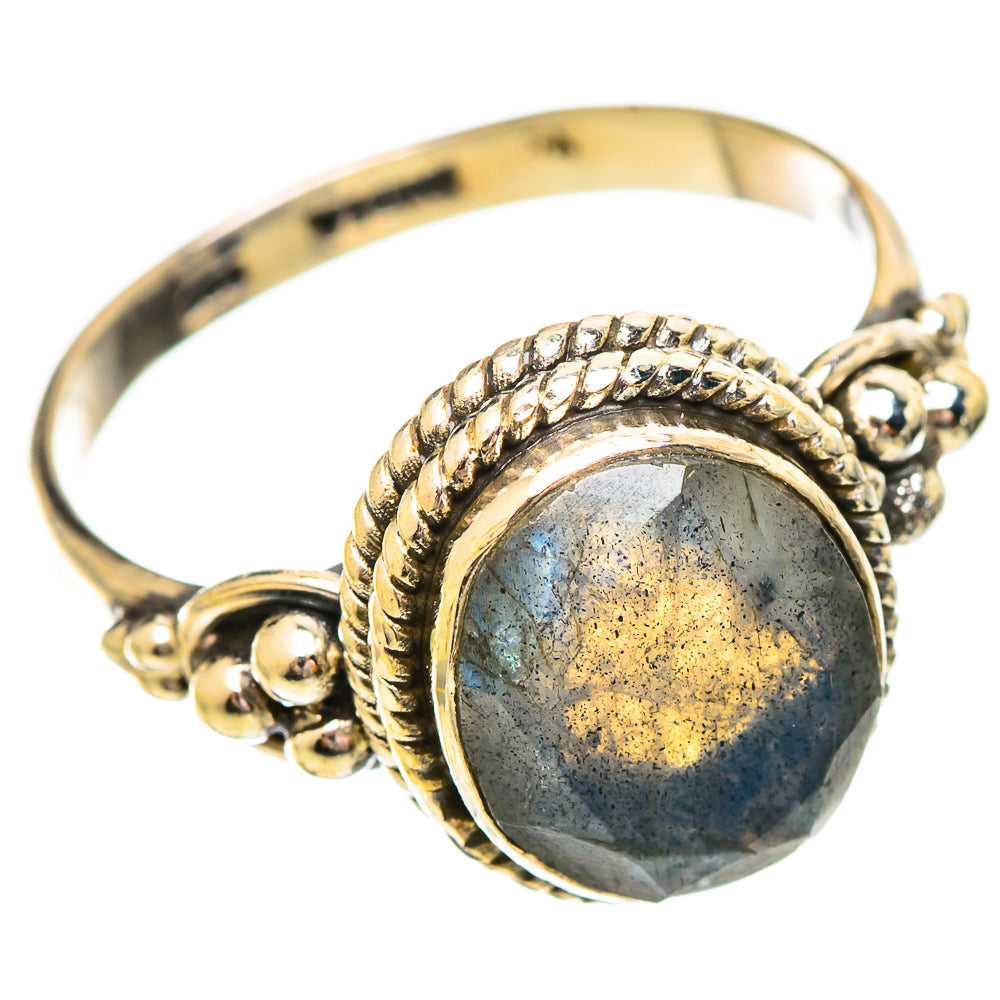 Labradorite Rings handcrafted by Ana Silver Co - RING114207 - Photo 2