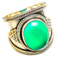 Green Onyx Rings handcrafted by Ana Silver Co - RING114219 - Photo 2