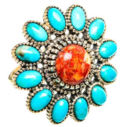 Sponge Coral Rings handcrafted by Ana Silver Co - RING114235 - Photo 2