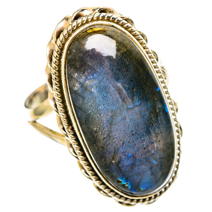Labradorite Rings handcrafted by Ana Silver Co - RING114238 - Photo 2