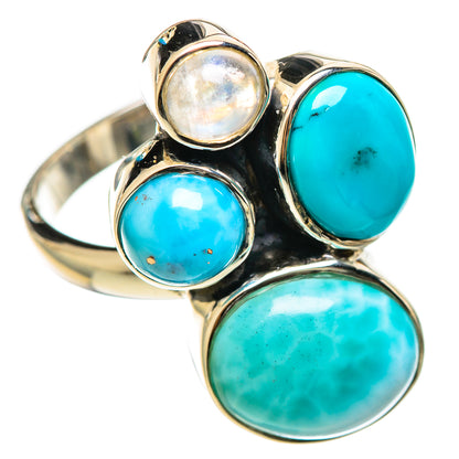Larimar Rings handcrafted by Ana Silver Co - RING114246 - Photo 2