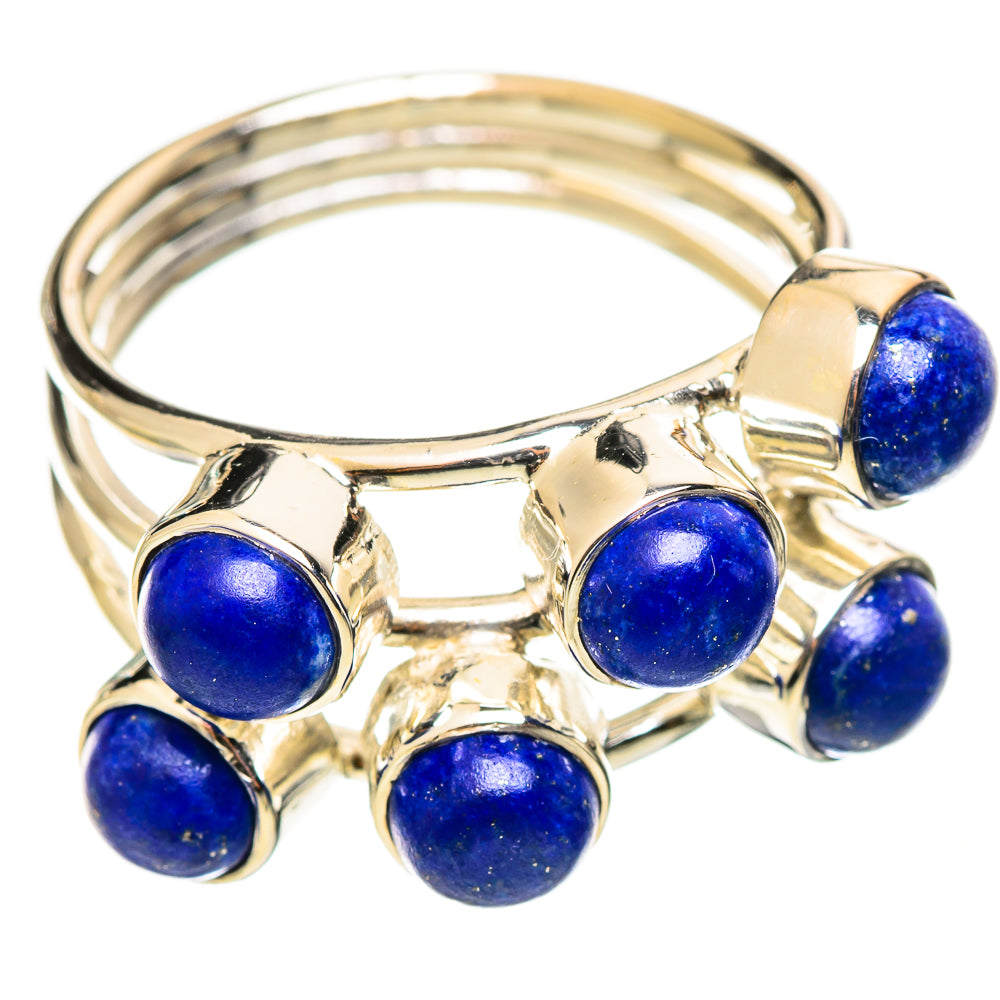 Lapis Lazuli Rings handcrafted by Ana Silver Co - RING114247 - Photo 2