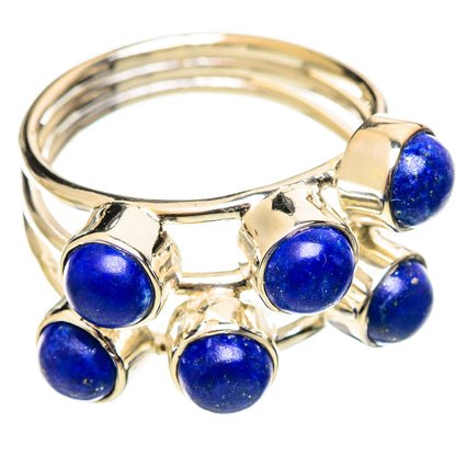 Lapis Lazuli Rings handcrafted by Ana Silver Co - RING114247 - Photo 2