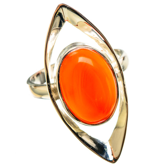 Carnelian Rings handcrafted by Ana Silver Co - RING114254 - Photo 2
