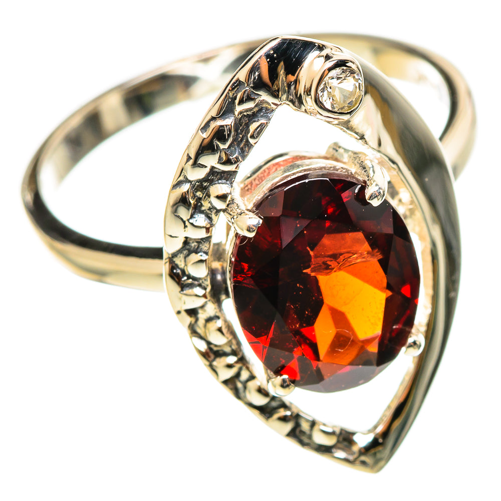 Garnet Rings handcrafted by Ana Silver Co - RING114257 - Photo 2