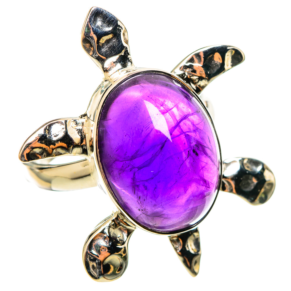 Amethyst Rings handcrafted by Ana Silver Co - RING114260 - Photo 2