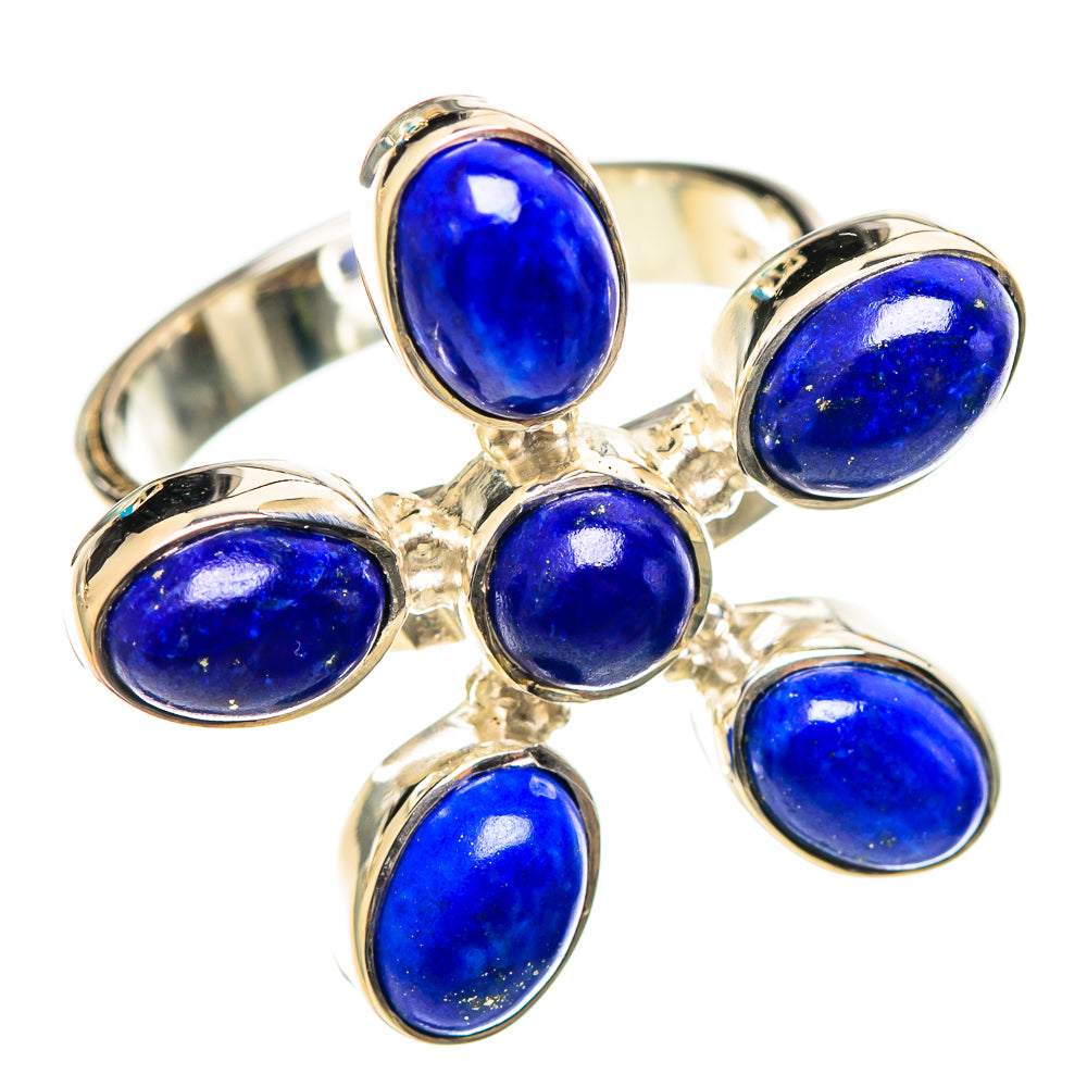 Lapis Lazuli Rings handcrafted by Ana Silver Co - RING114270 - Photo 2