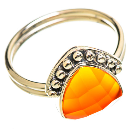 Carnelian Rings handcrafted by Ana Silver Co - RING114277 - Photo 2