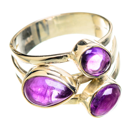 Amethyst Rings handcrafted by Ana Silver Co - RING114282 - Photo 2
