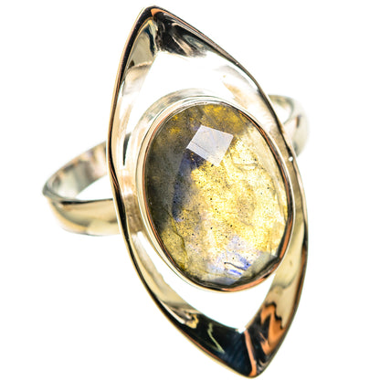 Labradorite Rings handcrafted by Ana Silver Co - RING114289 - Photo 2