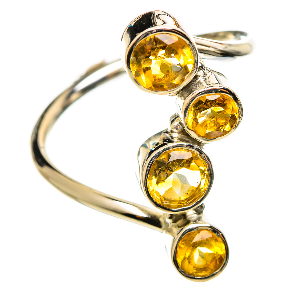 Citrine Rings handcrafted by Ana Silver Co - RING114293 - Photo 2