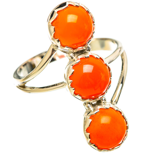 Carnelian Rings handcrafted by Ana Silver Co - RING114294 - Photo 2
