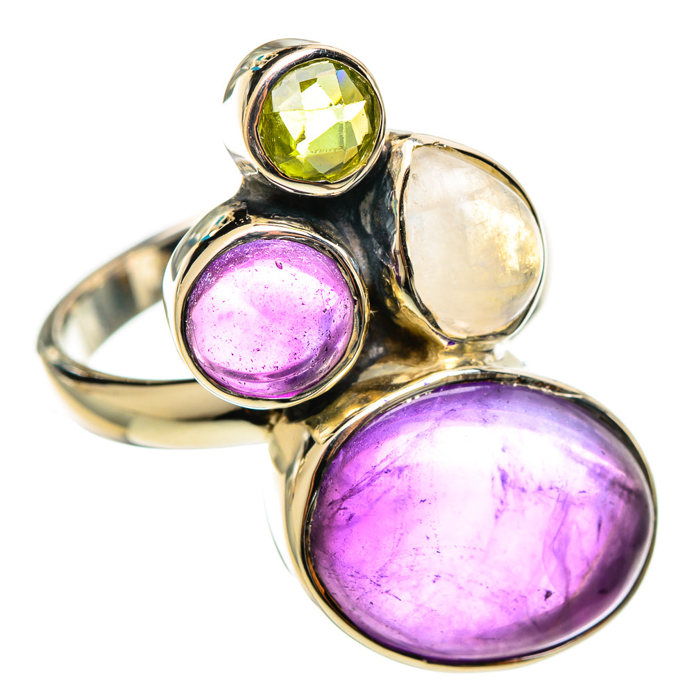 Amethyst Rings handcrafted by Ana Silver Co - RING114296 - Photo 2
