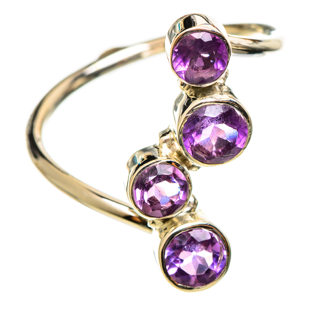 Amethyst Rings handcrafted by Ana Silver Co - RING114297 - Photo 2