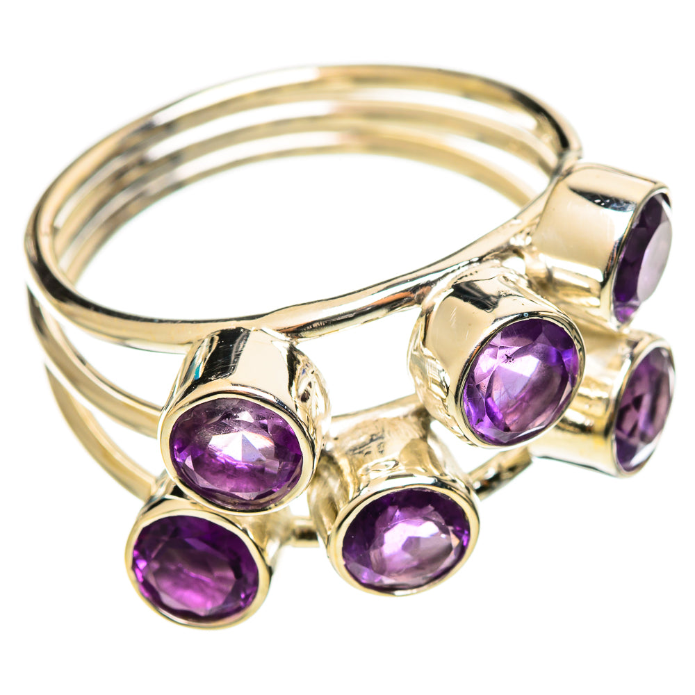 Amethyst Rings handcrafted by Ana Silver Co - RING114298 - Photo 2