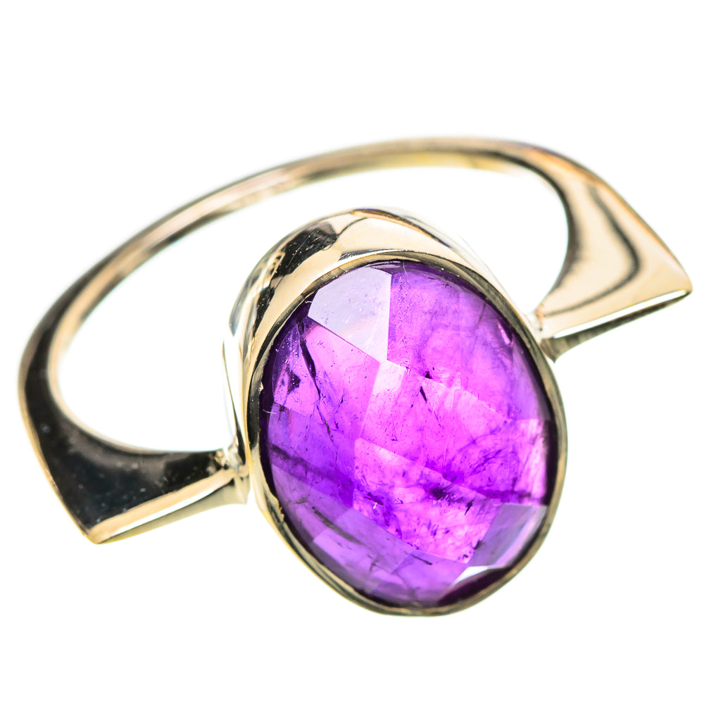 Amethyst Rings handcrafted by Ana Silver Co - RING114299 - Photo 2