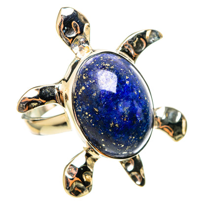 Lapis Lazuli Rings handcrafted by Ana Silver Co - RING114307 - Photo 2