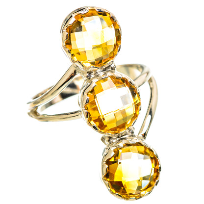 Citrine Rings handcrafted by Ana Silver Co - RING114315 - Photo 2